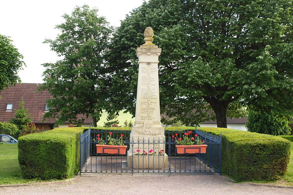 Oorlogsmonument Chaumot #1