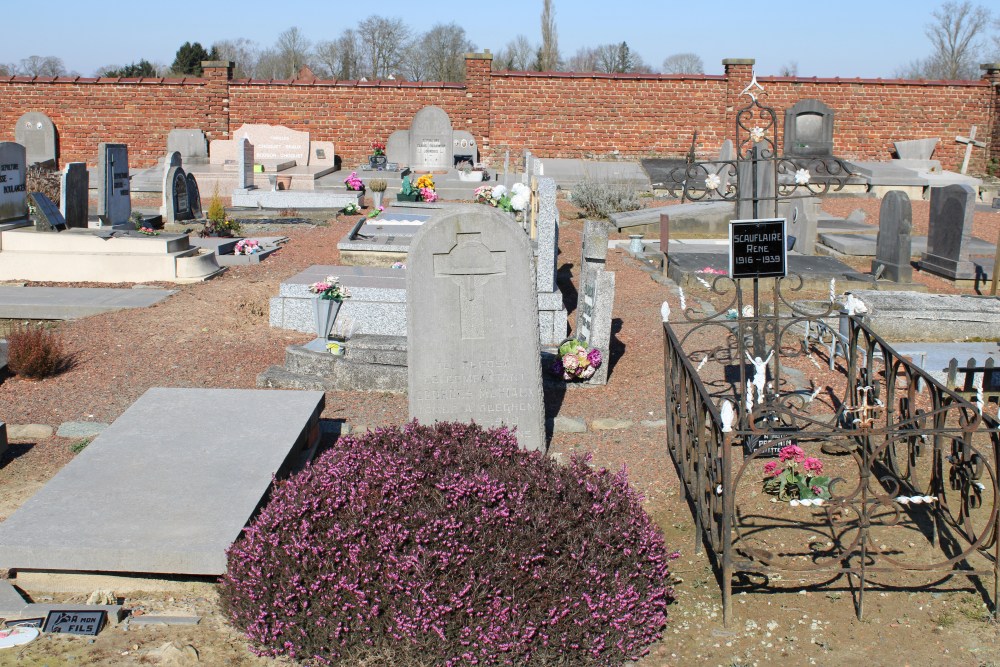 Belgisch Oorlogsgraf Masnuy-Saint-Jean #1