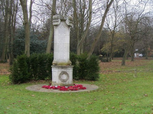 Oorlogsmonument Chesham Bois