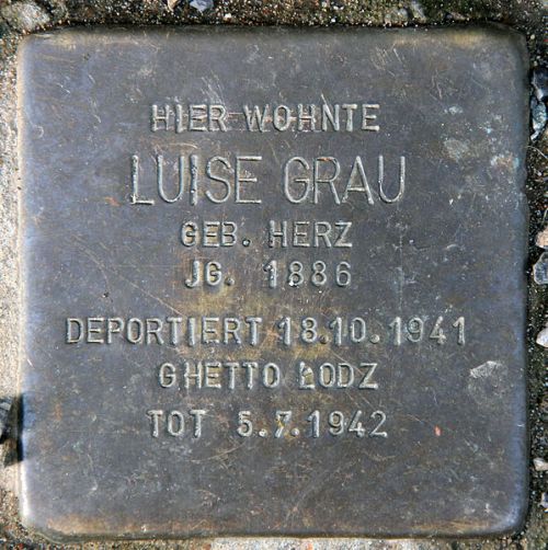 Stolpersteine Flotowstrae 10 #2