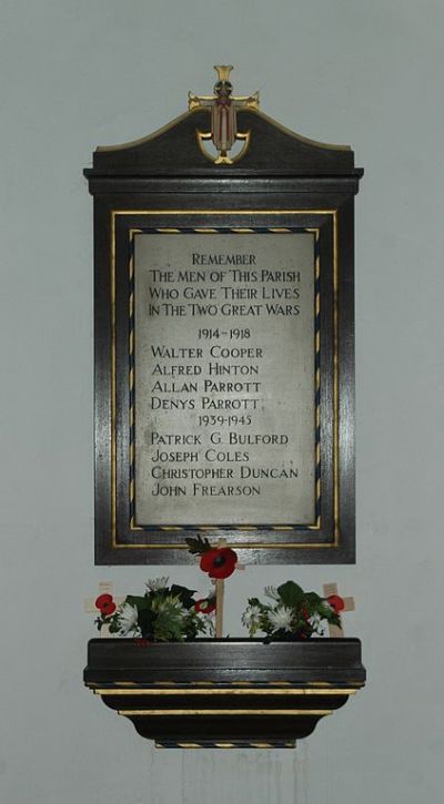 War Memorial Holy Cross Church