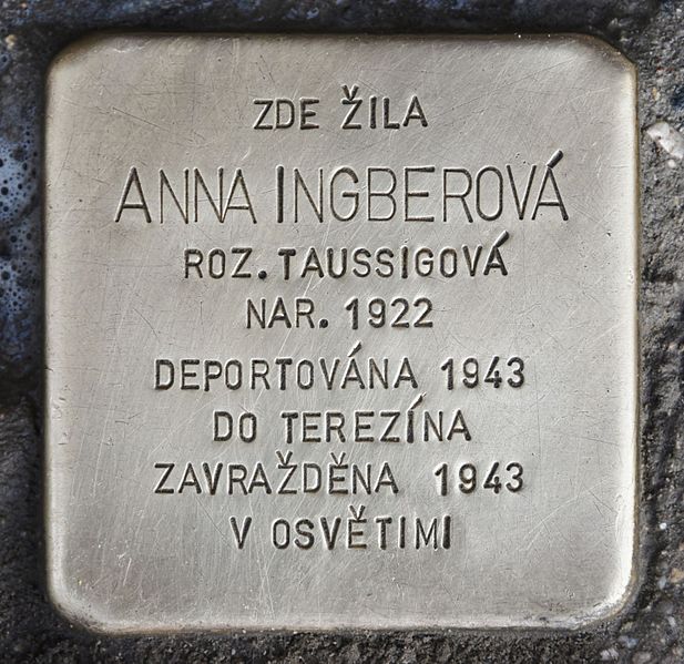 Stolperstein Karlovo nm. 16 #1