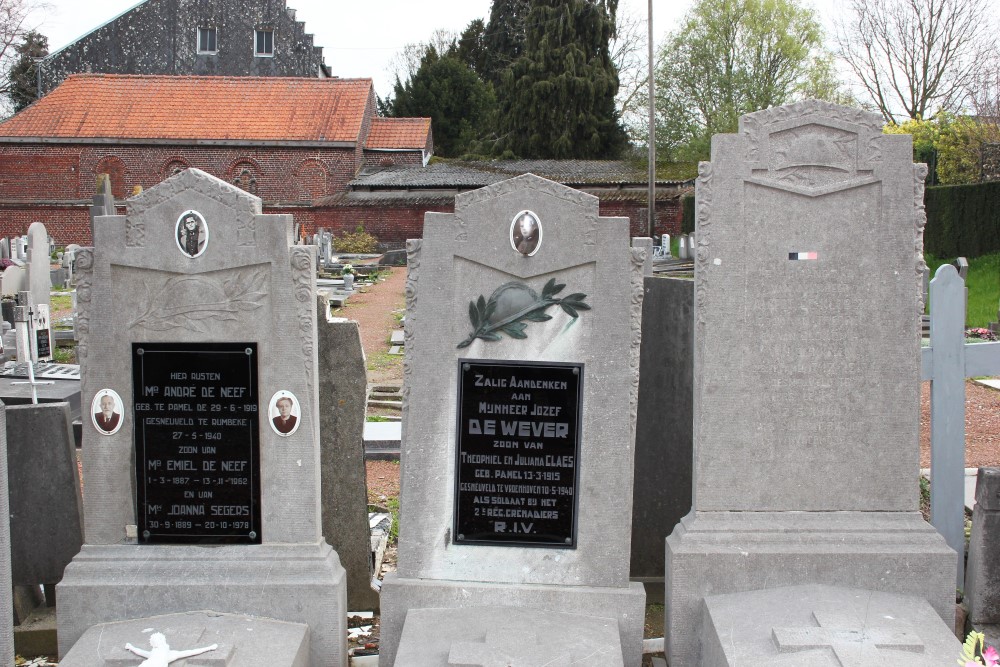 Belgian War Graves Pamel #1