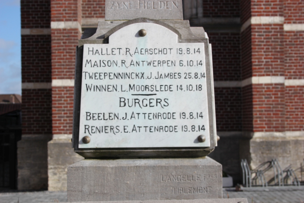 War Memorial Wommersom #3