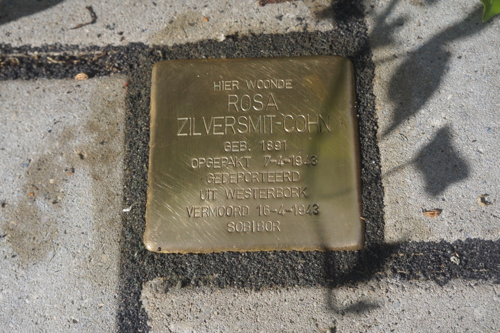 Stolperstein Hindestraat 58 #1