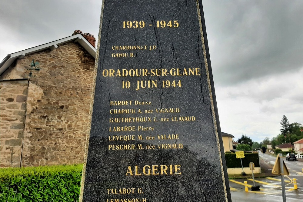 Oorlogsmonument Veyrac #5