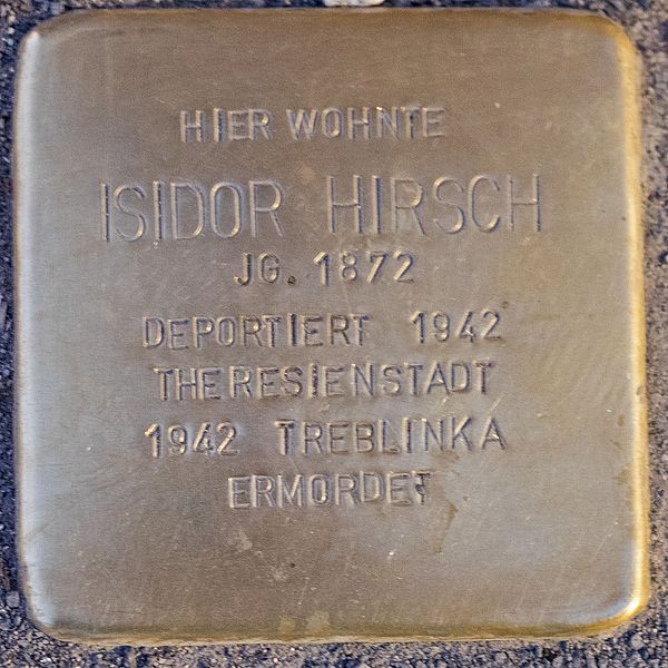 Stolpersteine Peterstrae 23 #3