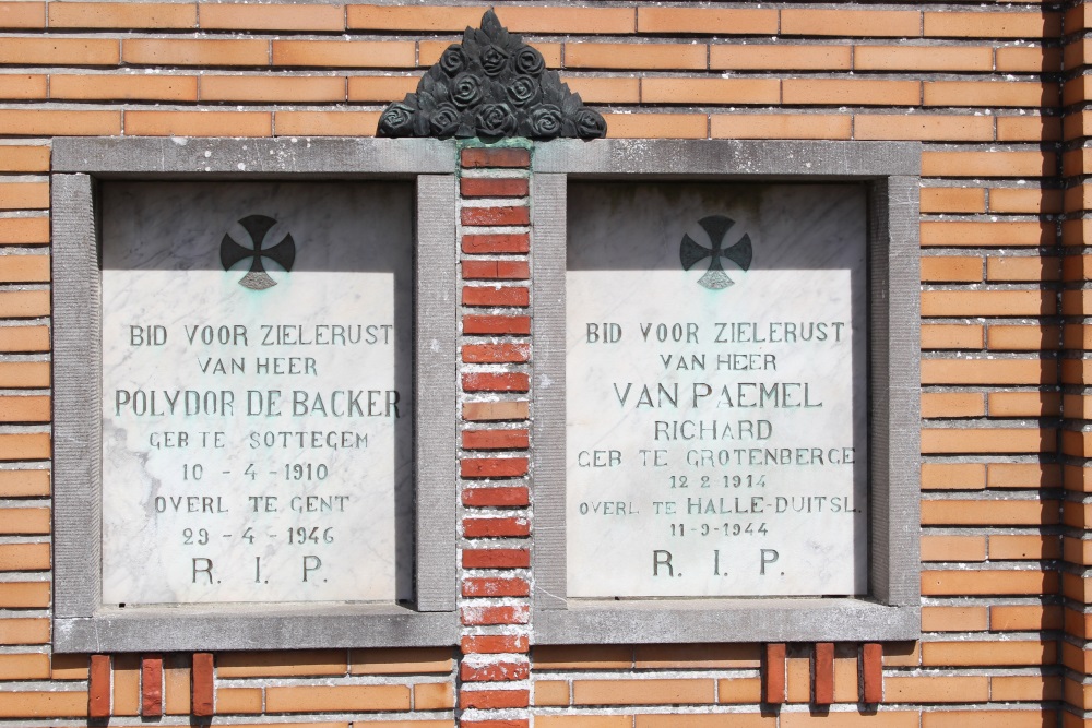 Belgische Oorlogsgraven Zottegem #4