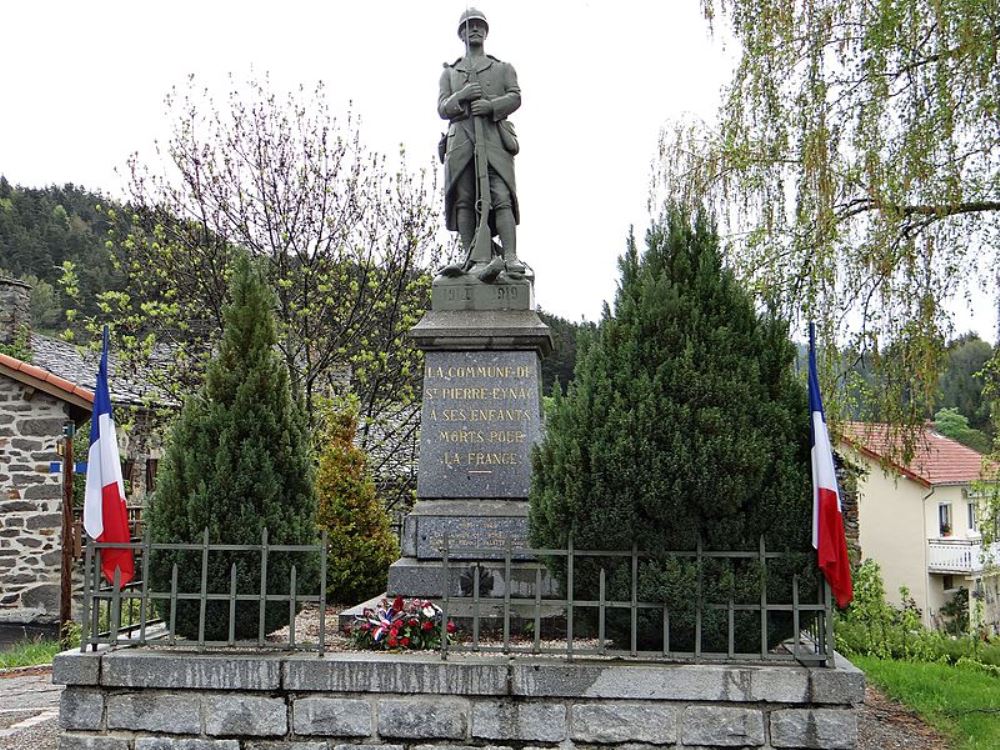 Oorlogsmonument Saint-Pierre-Eynac