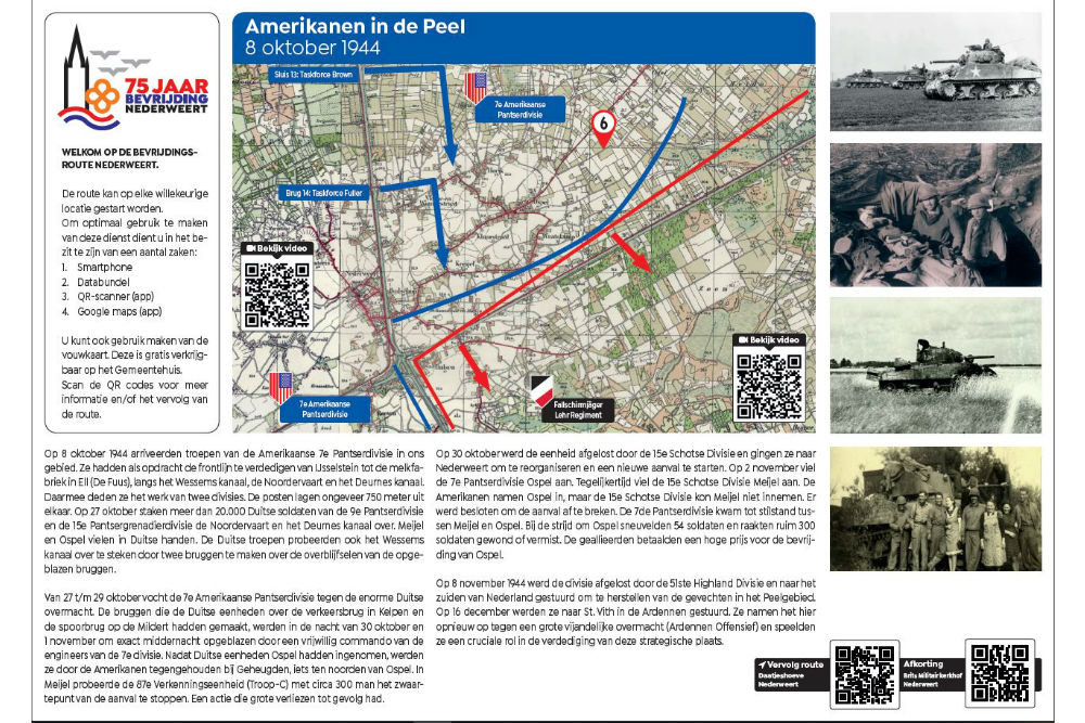 Bevrijdingsroute Locatie 6 - Amerikanen in de Peel #1