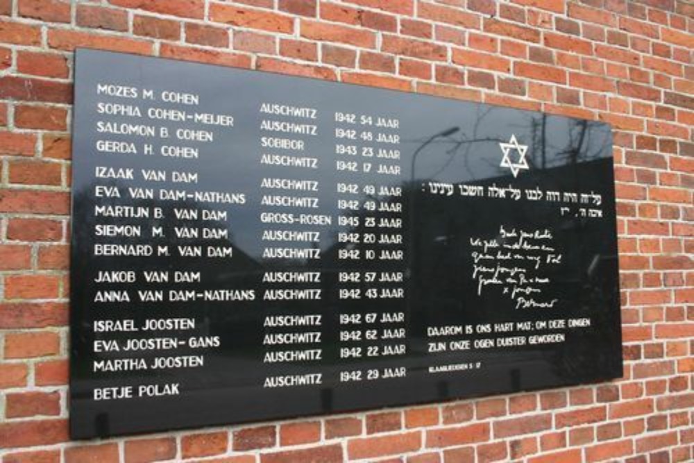 Jewish Monument Zuidlaren #3