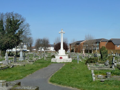 Oorlogsmonument Church Road Burial Ground