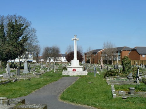 Oorlogsmonument Church Road Burial Ground #1