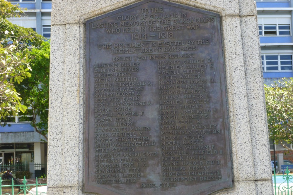 Barbados War Memorial #2