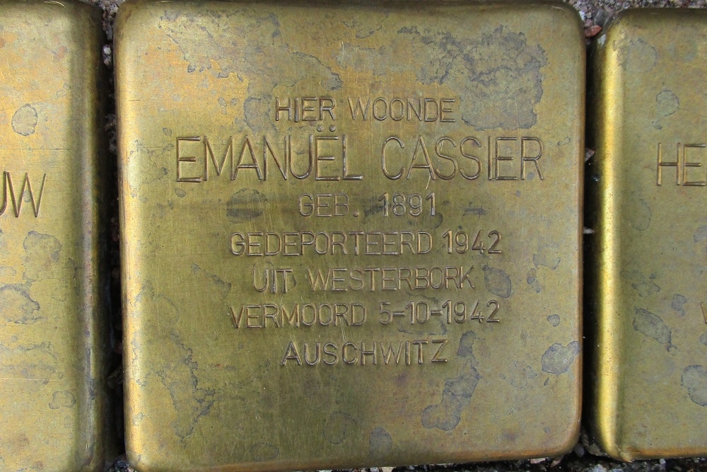 Stolpersteine Vorselenburgstraat 31 #3