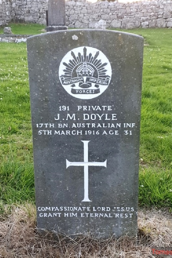 Commonwealth War Grave Roscommon Ireland #1