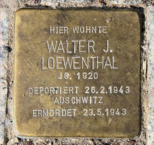 Stolpersteine Grainauer Straße 8 #3