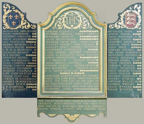 War Memorial St James the Less Church #1