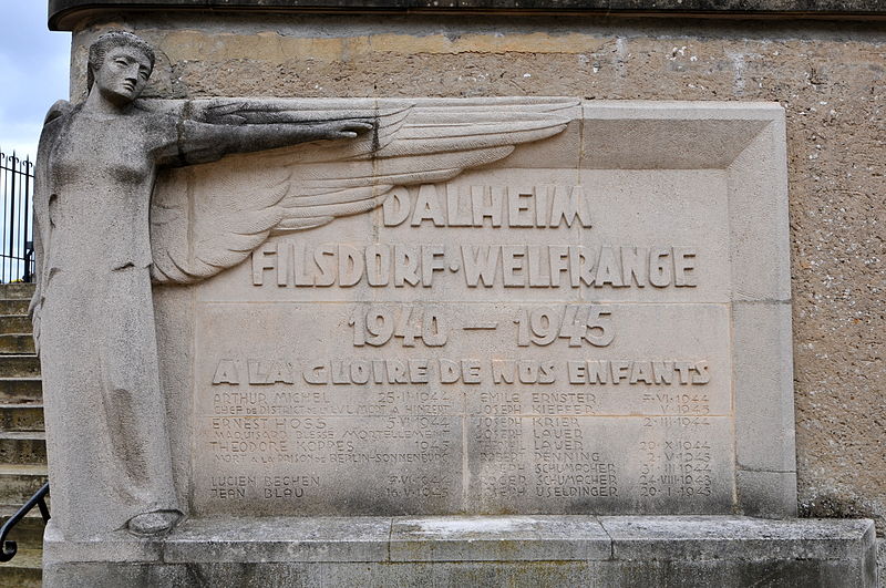 Oorlogsmonument Dahlheim, Filsdorf en Welfrange