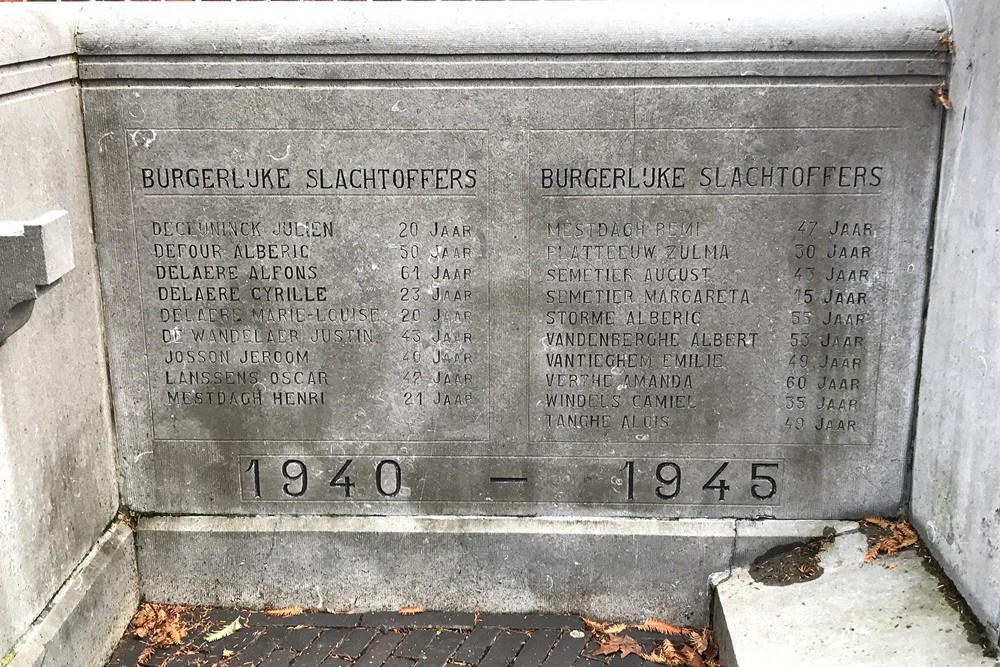 Oorlogsmonument Ingelmunster #4