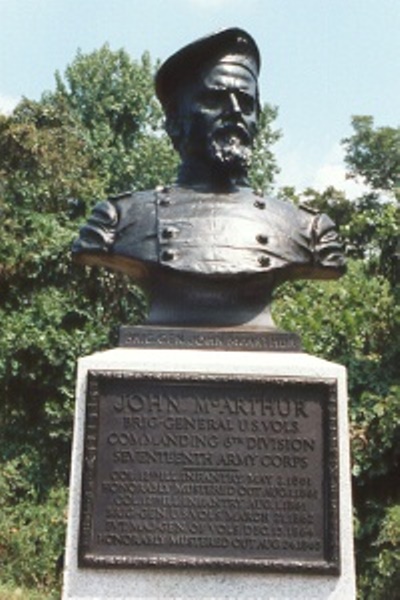 Bust of Brigadier General John McArthur (Union)