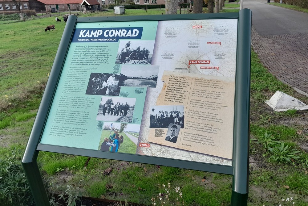 Informatiebord Kamp Conrad