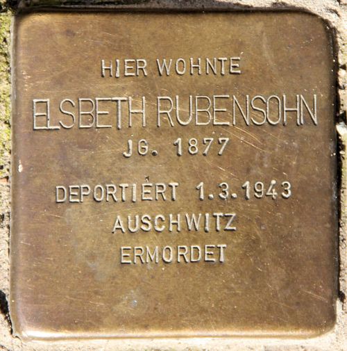 Stolpersteine Windscheidstraße 9 #2