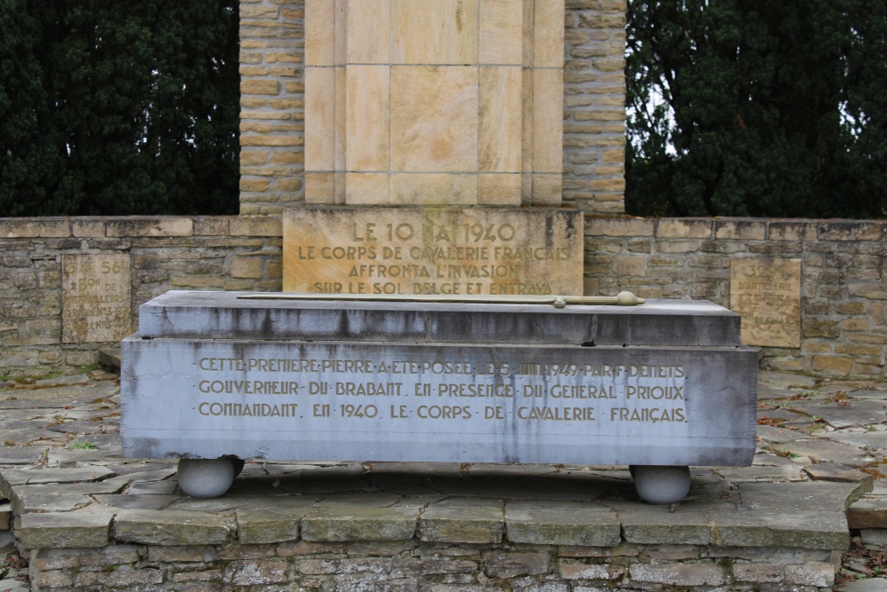 Monument Franse Cavaleriekorps Jandrain	 #4