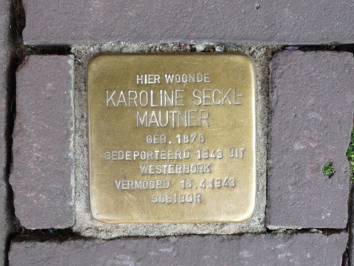 Stolperstein Oude Vismarkt 11 #3