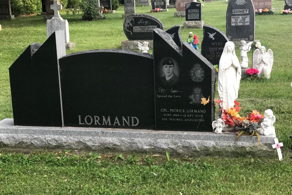 Canadian War Grave Saint Joachim Church Cemetery