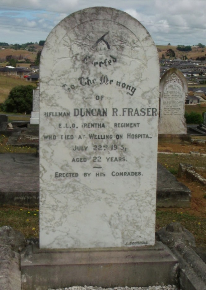 Commonwealth War Grave Fraser Road Public Cemetery #1