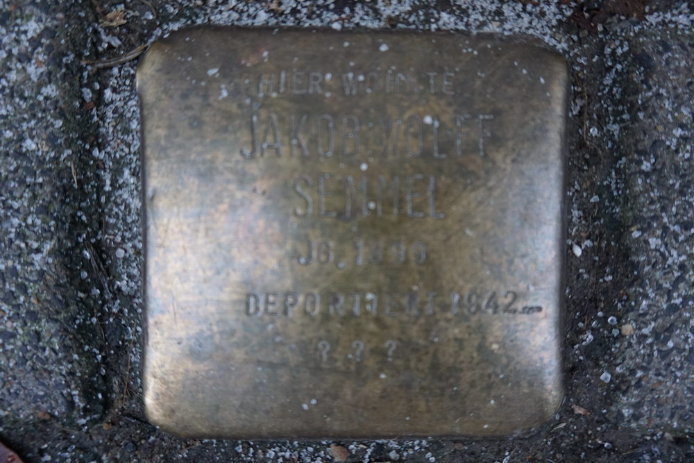 Stolperstein Heinsbergstrae 27