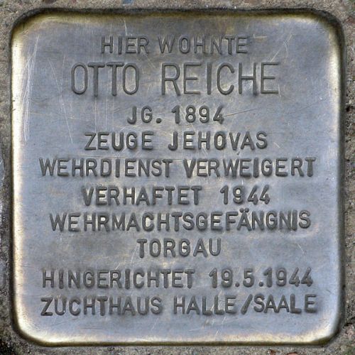 Stolperstein Behaimstraße 20
