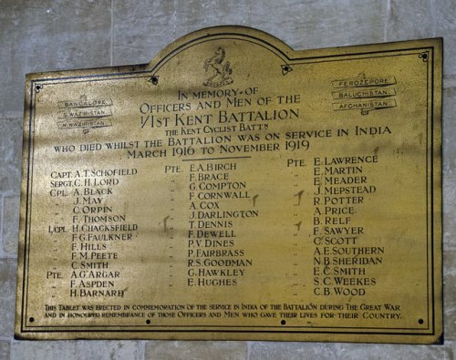 Memorials Canterbury Cathedral #2