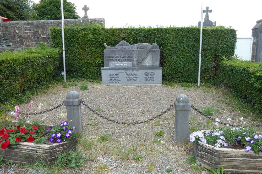 Oorlogsmonument Evrehailles #1