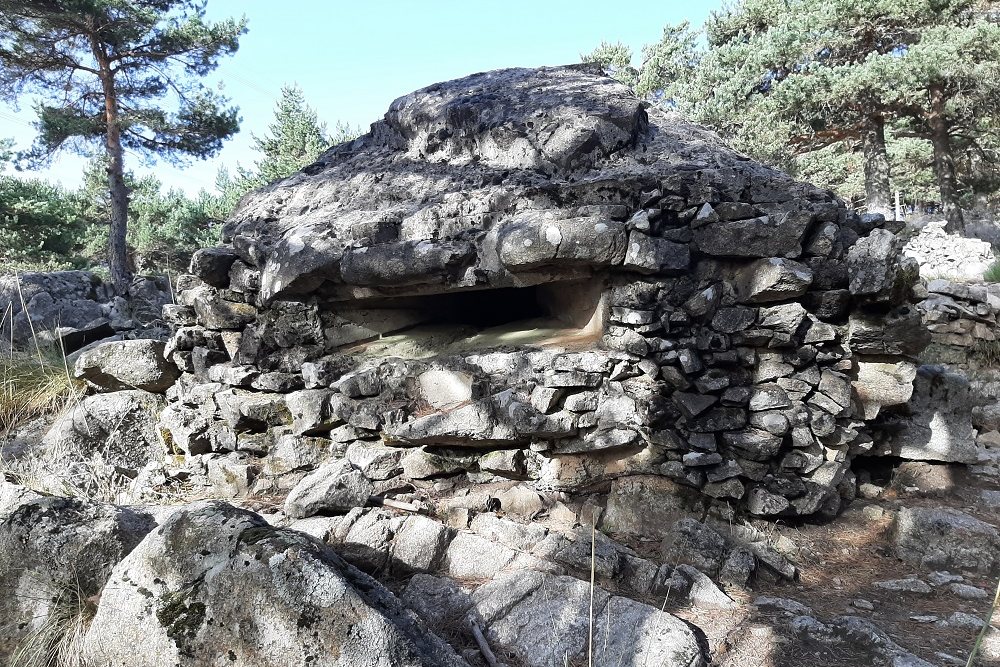 Bunker Spaanse Burgeroorlog Alto del León #2