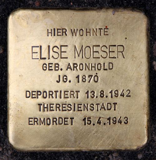 Stolperstein Leibnizstrae 24 #1