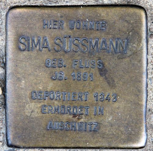 Stolpersteine Straßburger Straße 60 #3