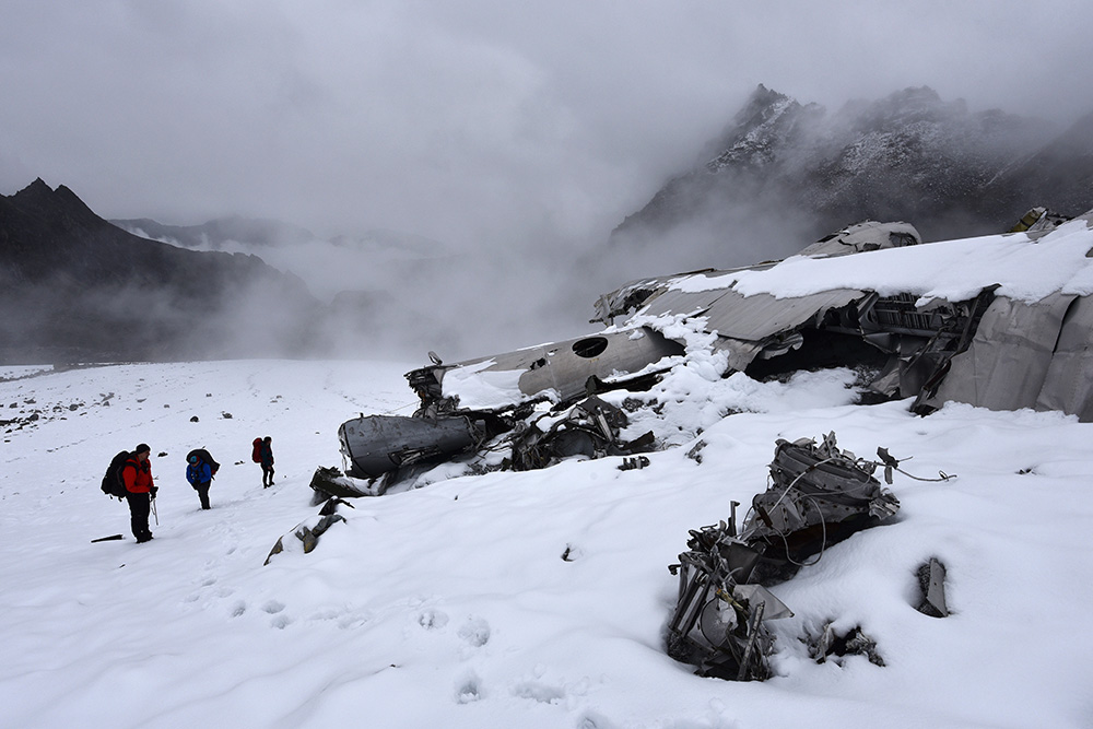 Crash Site & Remains TB-29 Superfortress 44-70039