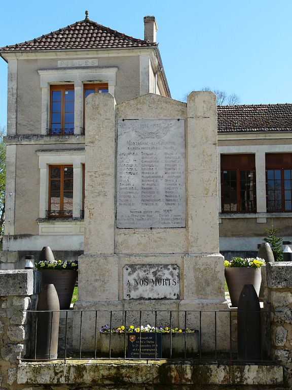 Monument Eerste Wereldoorlog Montagnac-la-Crempse #1