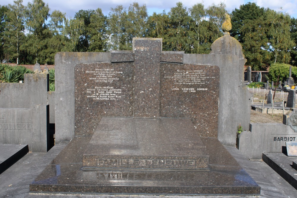 Belgian War Grave Haine-Saint-Pierre