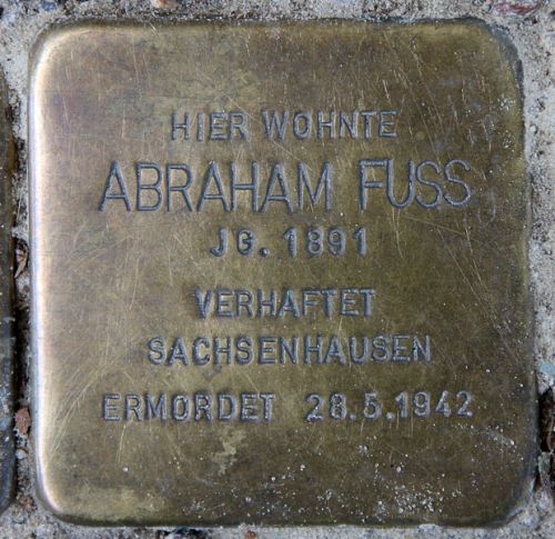 Stolpersteine Fehrbelliner Straße 81