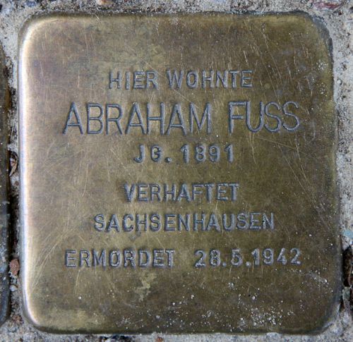 Stolpersteine Fehrbelliner Strae 81