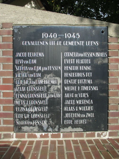 Oorlogsmonument Algemene Begraafplaats Leens #2