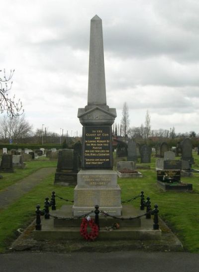 Oorlogsmonument Crigglestone