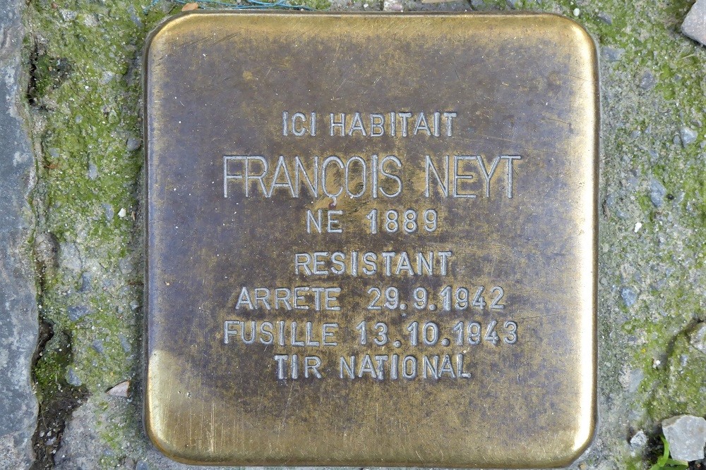 Stolperstein Hallenstraat 13 #1