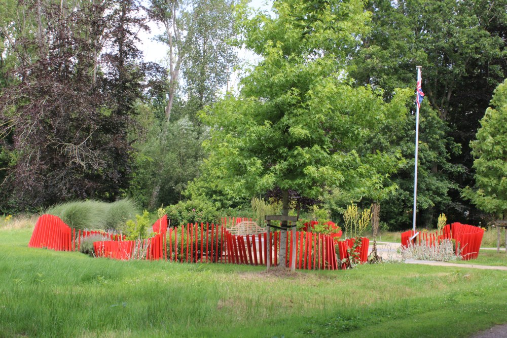 Passchendaele Memorial Garden United Kingdom #1