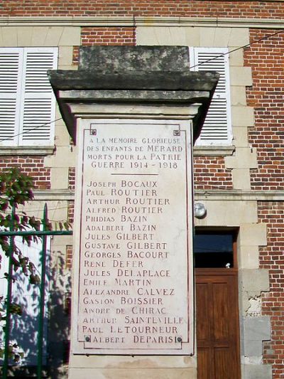 War Memorial Mérard #1
