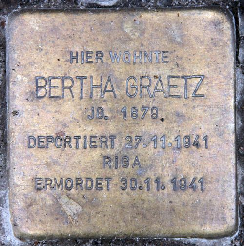 Stolpersteine Bayerische Straße 5