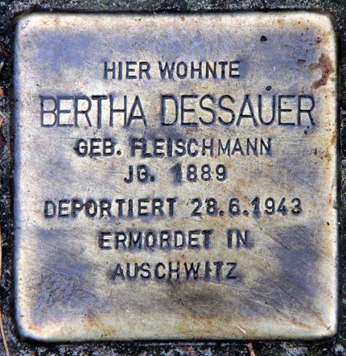 Stolperstein Onkel-Tom-Strae 77